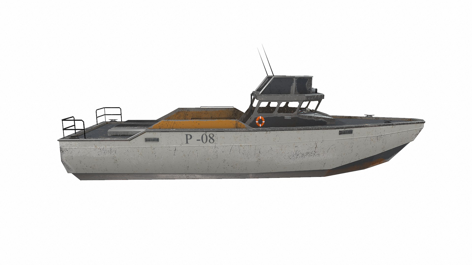 Patrol Boat Model - TurboSquid 1676189