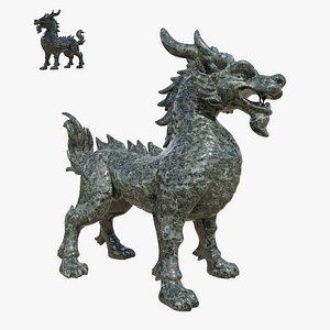 Traditional Chinese Sculpture model