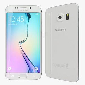realistic samsung galaxy s6 3d model