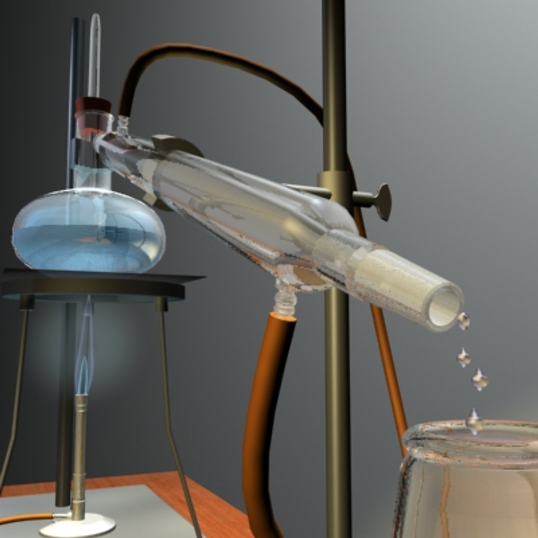 3d Distillation Lab Experiment Model