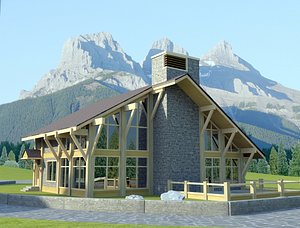 Chalet - Alpine House 01
