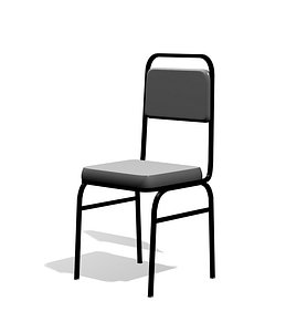 Cushioned Stacking Chair