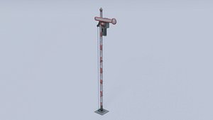 Austrian track signal 3D