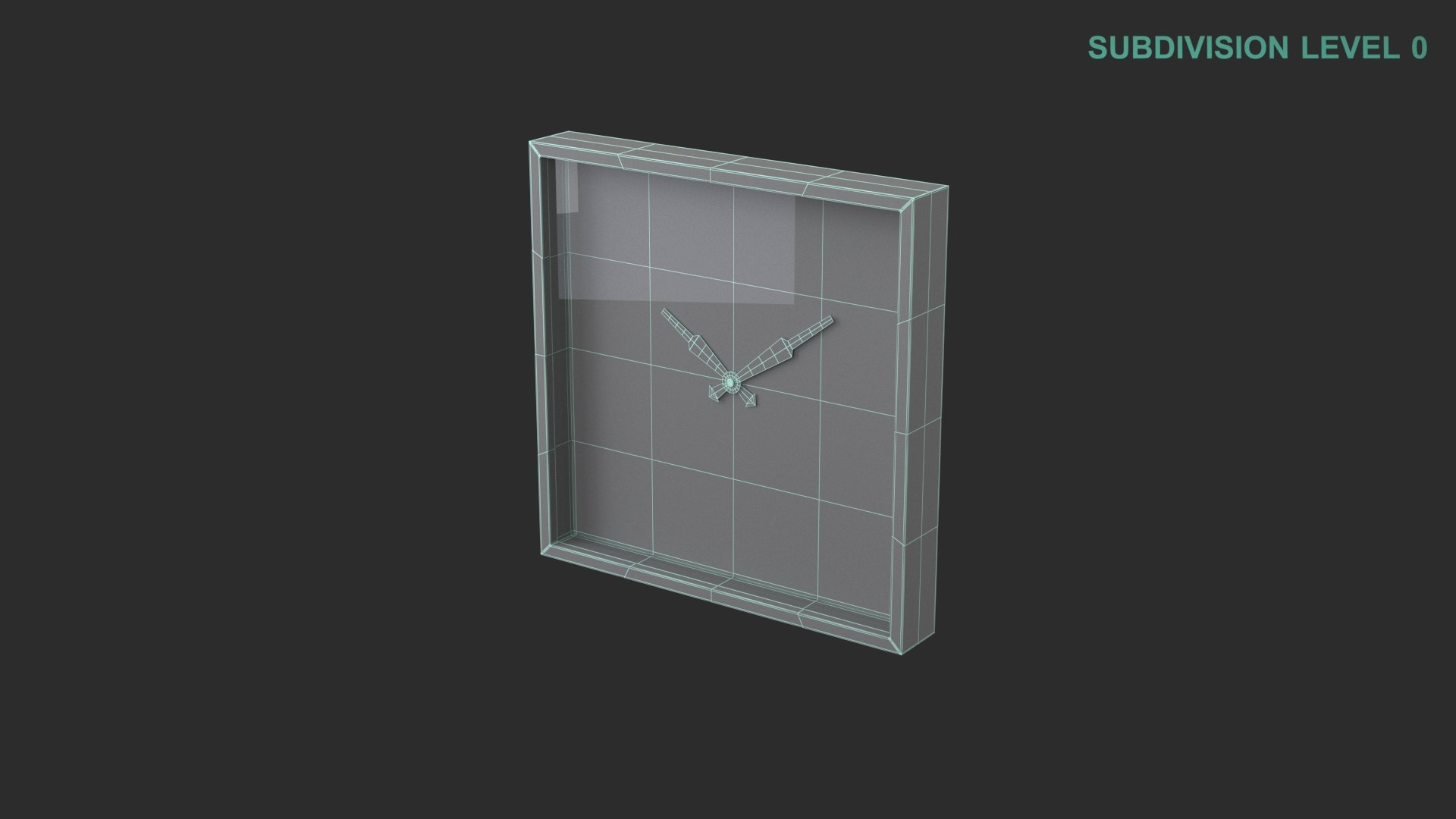 Wall Clock 3D model https://p.turbosquid.com/ts-thumb/CG/oI0na1/Wt/wireframe0007/jpg/1649307525/1920x1080/fit_q87/68cee9fec3ad786b1a8b690b83dc20da060b0a2c/wireframe0007.jpg