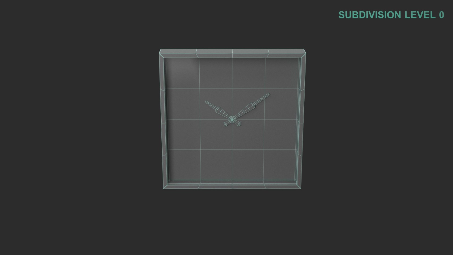 Wall Clock 3D model https://p.turbosquid.com/ts-thumb/CG/oI0na1/zU/wireframe0008/jpg/1649307526/1920x1080/fit_q87/d622fda88ff5a70703010360d87f0099e8e7722a/wireframe0008.jpg