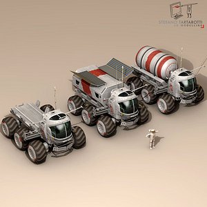 Lunar vehicles collection