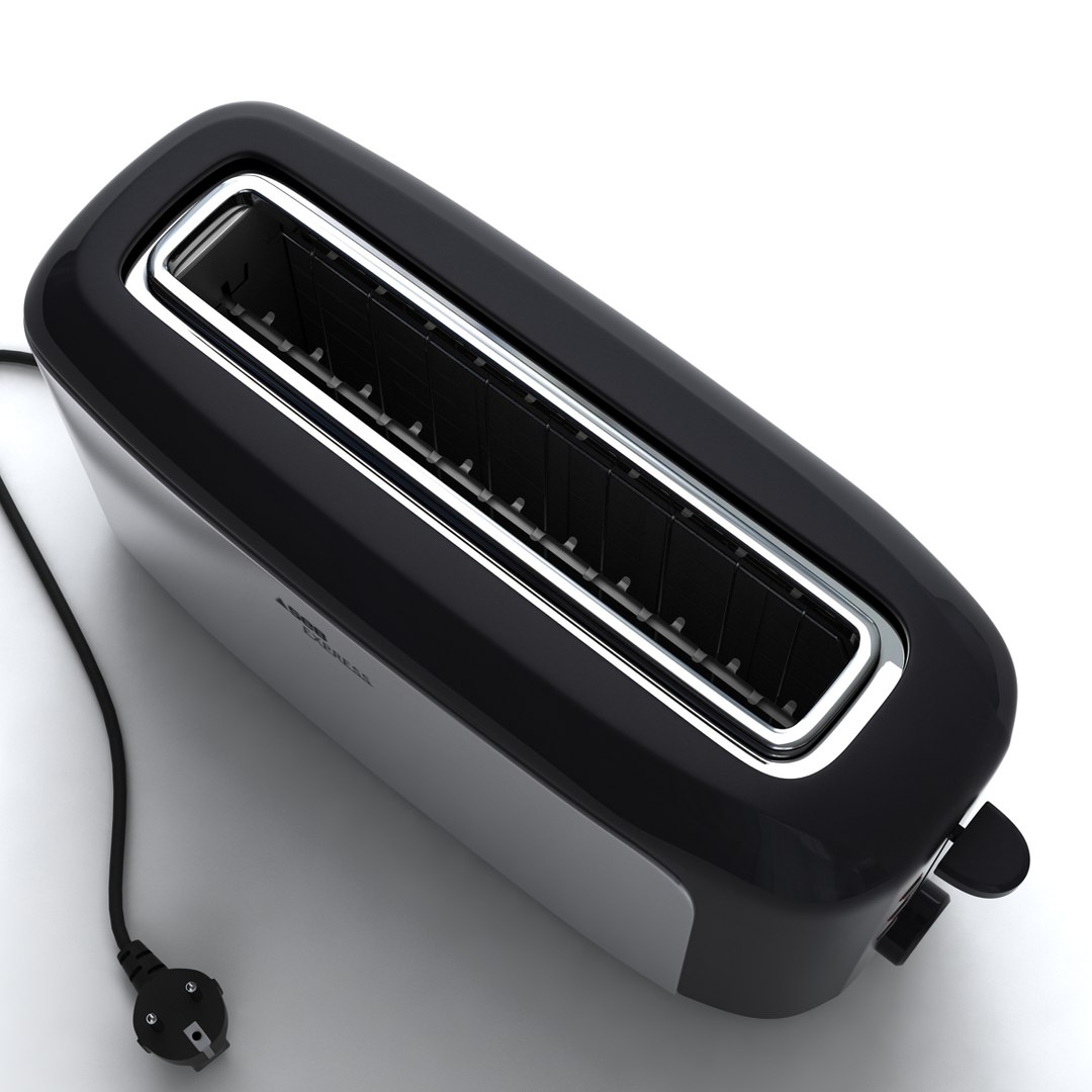 Toaster Toast 3d Model