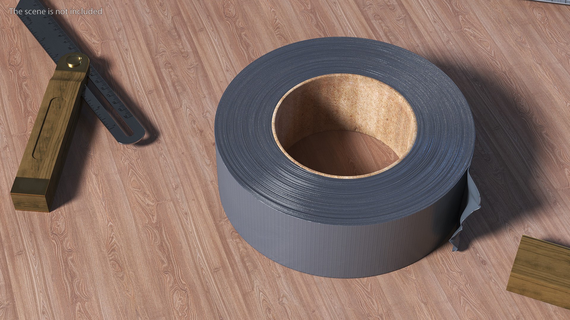 Realistic Duct Tape Roll 3D model https://p.turbosquid.com/ts-thumb/CG/uQR4NI/Cm/realisticducttaperoll3dmodel005/jpg/1711295662/1920x1080/fit_q87/7d63dca84b2770085bbfb4c851c69b75737e1a32/realisticducttaperoll3dmodel005.jpg