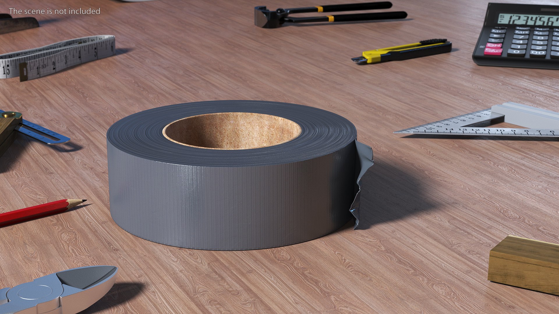 Realistic Duct Tape Roll 3D model https://p.turbosquid.com/ts-thumb/CG/uQR4NI/er/realisticducttaperoll3dmodel003/jpg/1711295651/1920x1080/fit_q87/4ba64a13896fe2e0906bc25776f9a1ab3da36778/realisticducttaperoll3dmodel003.jpg
