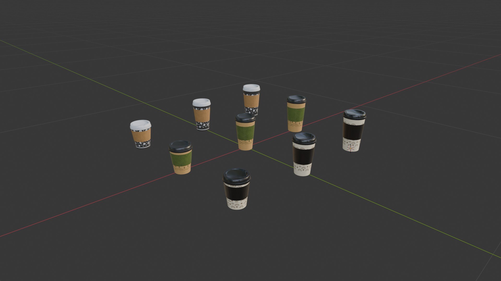 3D Lattes and Coffee https://p.turbosquid.com/ts-thumb/CG/xWjn01/tt/render_0007/jpg/1756937910/1920x1080/fit_q87/73c68cf132401b3bb3b751bee15225e0007639b5/render_0007.jpg