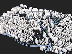 City 3D model