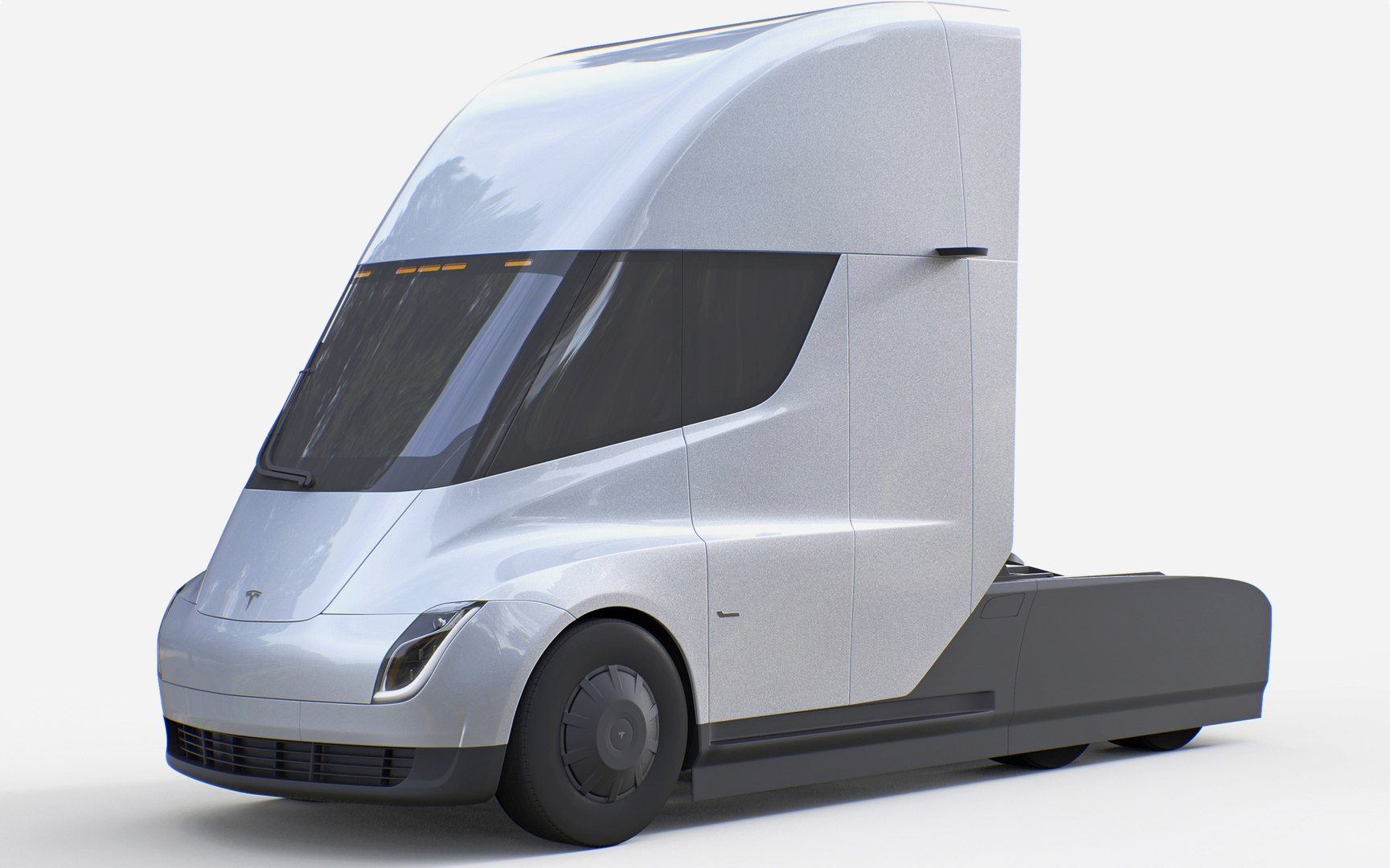 3D Model Tesla Semi Truck - TurboSquid 1234111