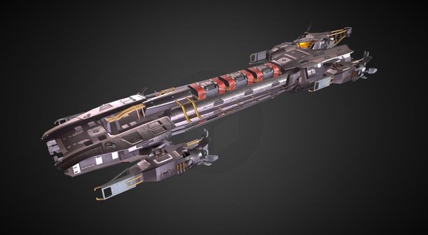 modelo 3d Nave espacial de carga - TurboSquid 1097033