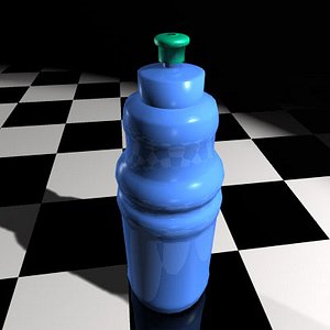 sports bottle 3d model