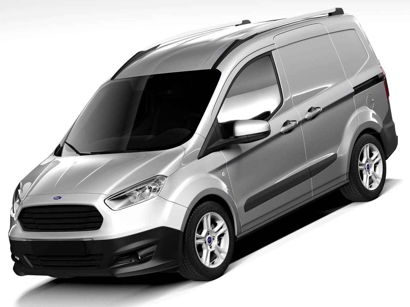 3D Ford Courier Transit 2018 TurboSquid 2222016