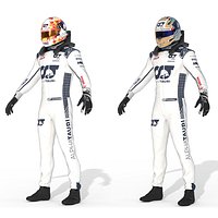 F1 Alpha Tauri Suit 2023