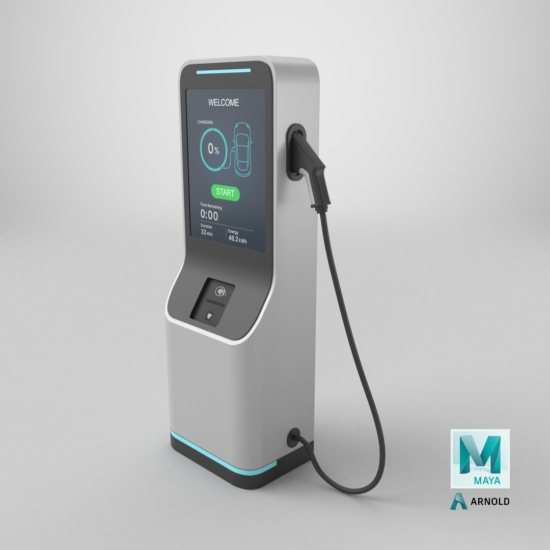 Low Poly Detailed Electric Vehicle Charger 3D model https://p.turbosquid.com/ts-thumb/CH/Ez0bgf/hj/stemcell_maya_arnold_render/png/1746450299/1920x1080/fit_q87/460618a9baf29b8a42cb0de5bf544fed58960718/stemcell_maya_arnold_render.jpg
