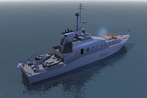HMNZS Pukaki offshore patrol boat