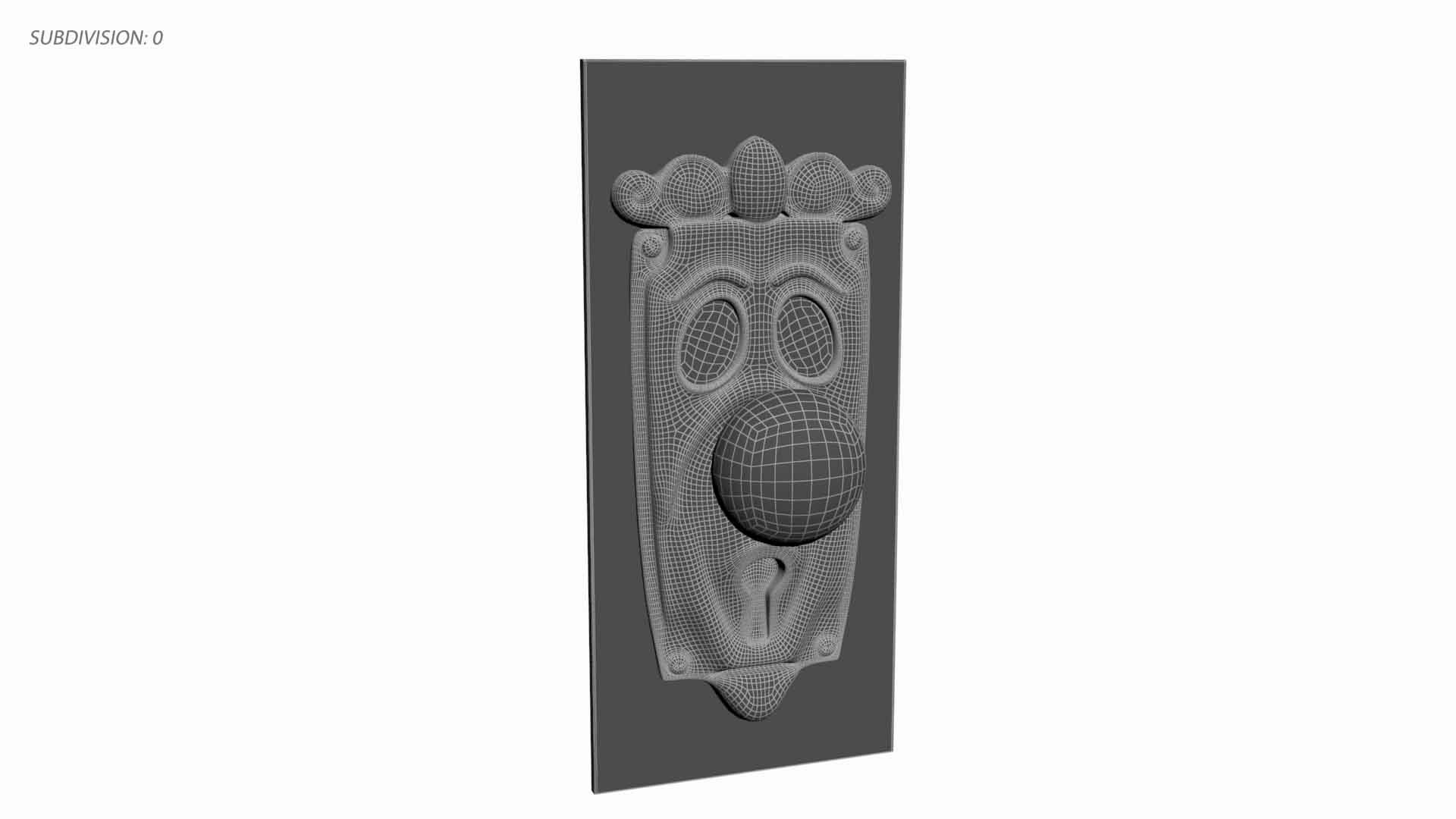 Character Handle Door Knob 3D - TurboSquid 2413530
