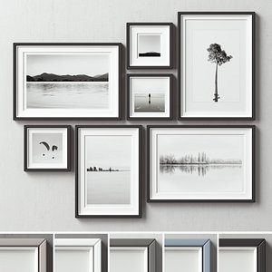 picture frames 3D model