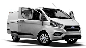 Ford Transit Custom L1H1 HQInterior 2022 3D model