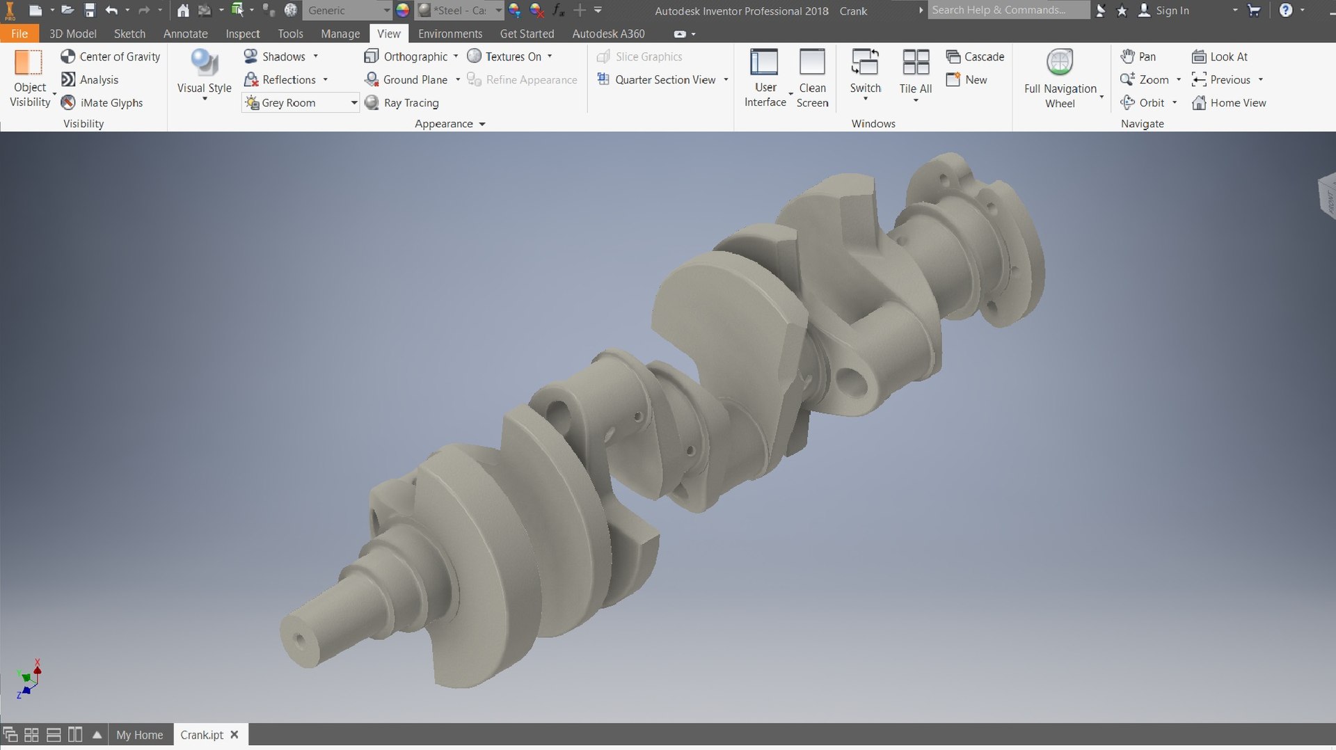3D Engine Crankshaft Assy - TurboSquid 2316960