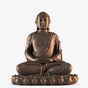3D Buddhist statues 034 model