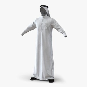 Traditional Arab Men Dress Kandura