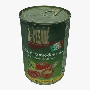 Packaging 82 canned food 3D model
