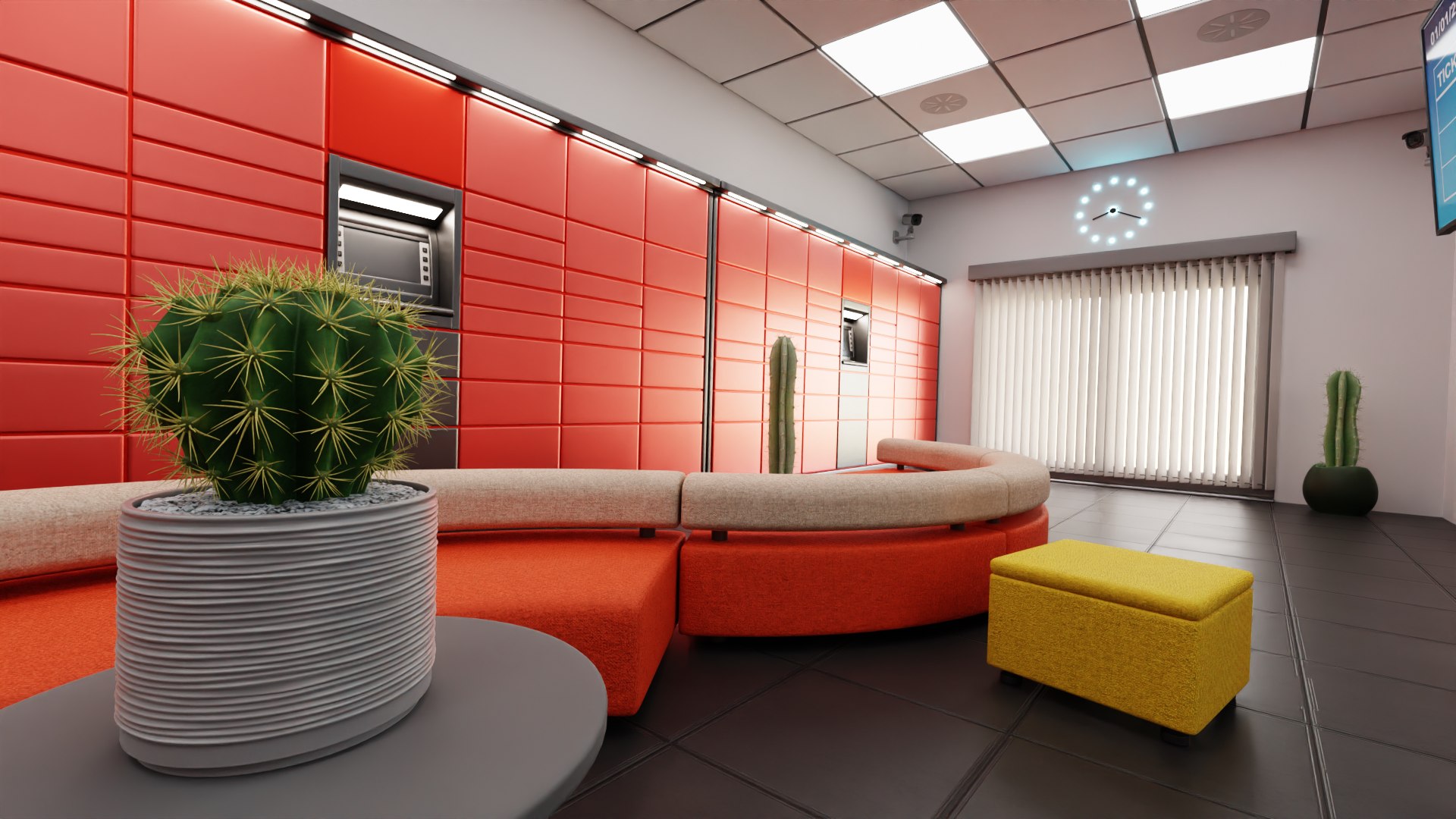 3D Post Office 02 Model - TurboSquid 2135854