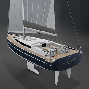 Bavaria C57 Luxury Yacht 3D 3D model