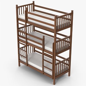 Three Floor Bed