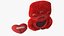 Fuggler Alien Love Fugg Plush Red Fur Rigged