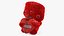 Fuggler Alien Love Fugg Plush Red Fur Rigged