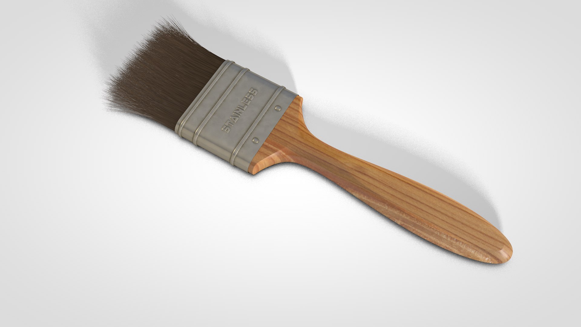 3d Paint Brush Model