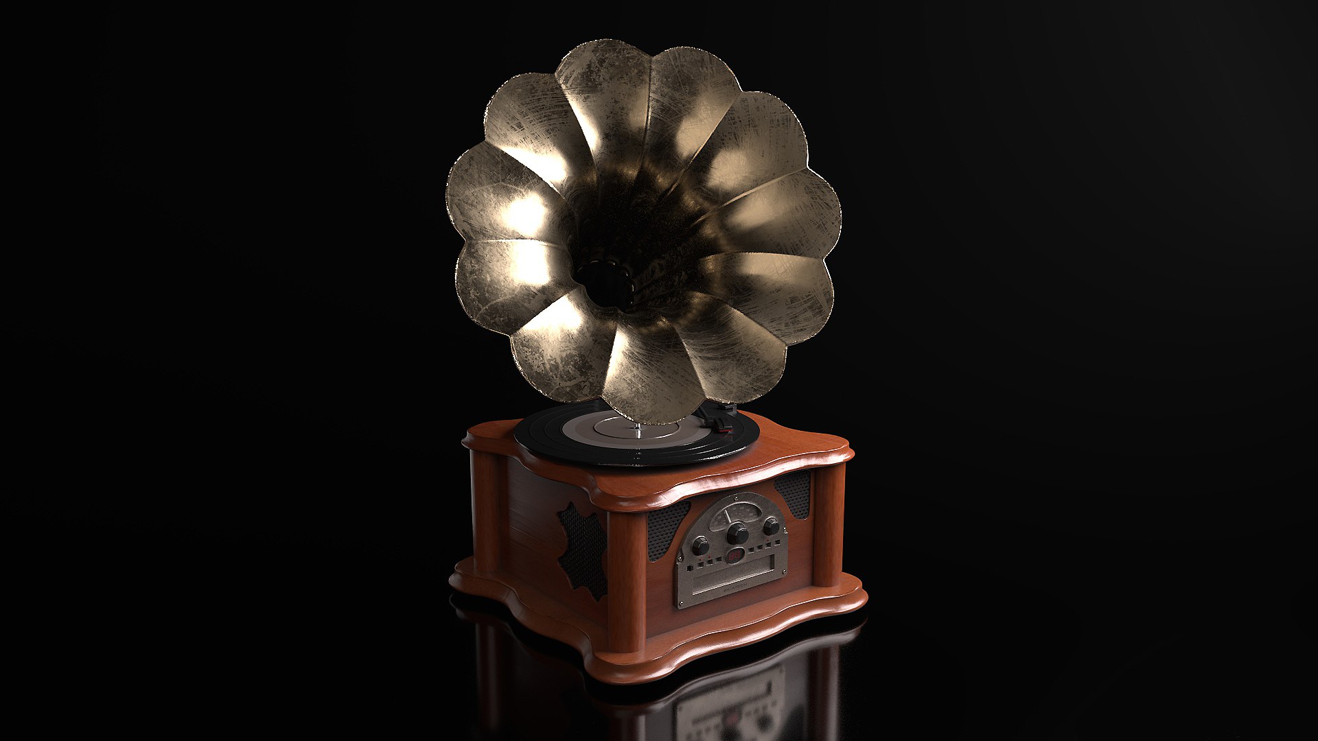 Vintage Gramophone 3D model https://p.turbosquid.com/ts-thumb/CH/ZLWw48/O0/3/png/1716206116/1920x1080/fit_q87/0f2689a6c22d9afa14b16dba799c8671e052ed98/3.jpg