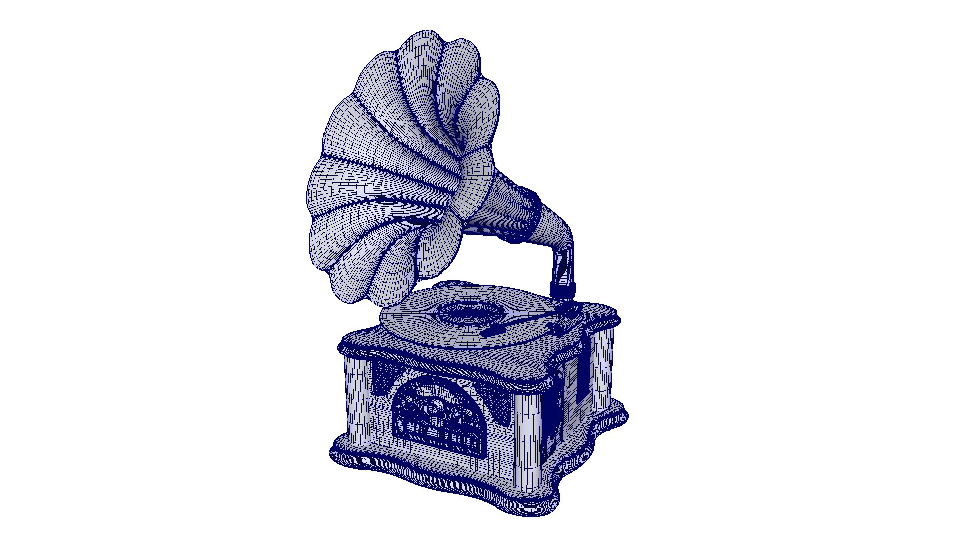 Vintage Gramophone 3D model https://p.turbosquid.com/ts-thumb/CH/ZLWw48/aY/wireframe/png/1716206117/1920x1080/fit_q87/00bef5f200aca05e423f714ab0e8d09c3636b278/wireframe.jpg
