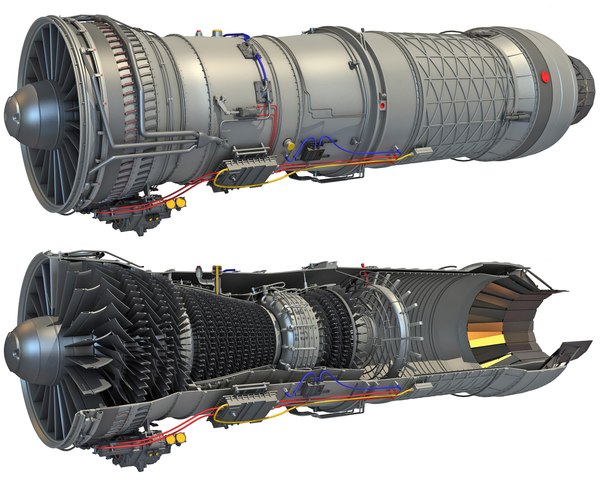 Jet Engine 3D Models for Download | TurboSquid