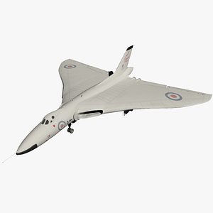 avro vulcan bomber 3d max
