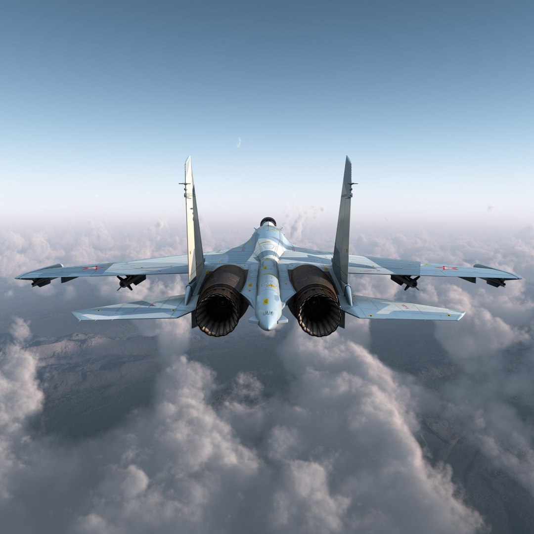 3d Russian Sukhoi Su 35 Fighter Model 3d Russian Sukhoi Su 35 Fighter Model
