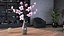 Phalaenopsis Orchid Tall Ceramic Vase 3D