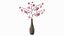 Phalaenopsis Orchid Tall Ceramic Vase 3D