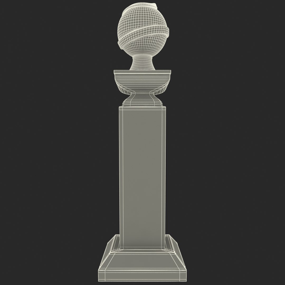 3d Model Golden Globe Award