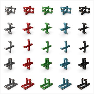 SciFi Mechanical Part PBR 3D model