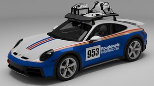 Porsche 911 Dakar 3D model