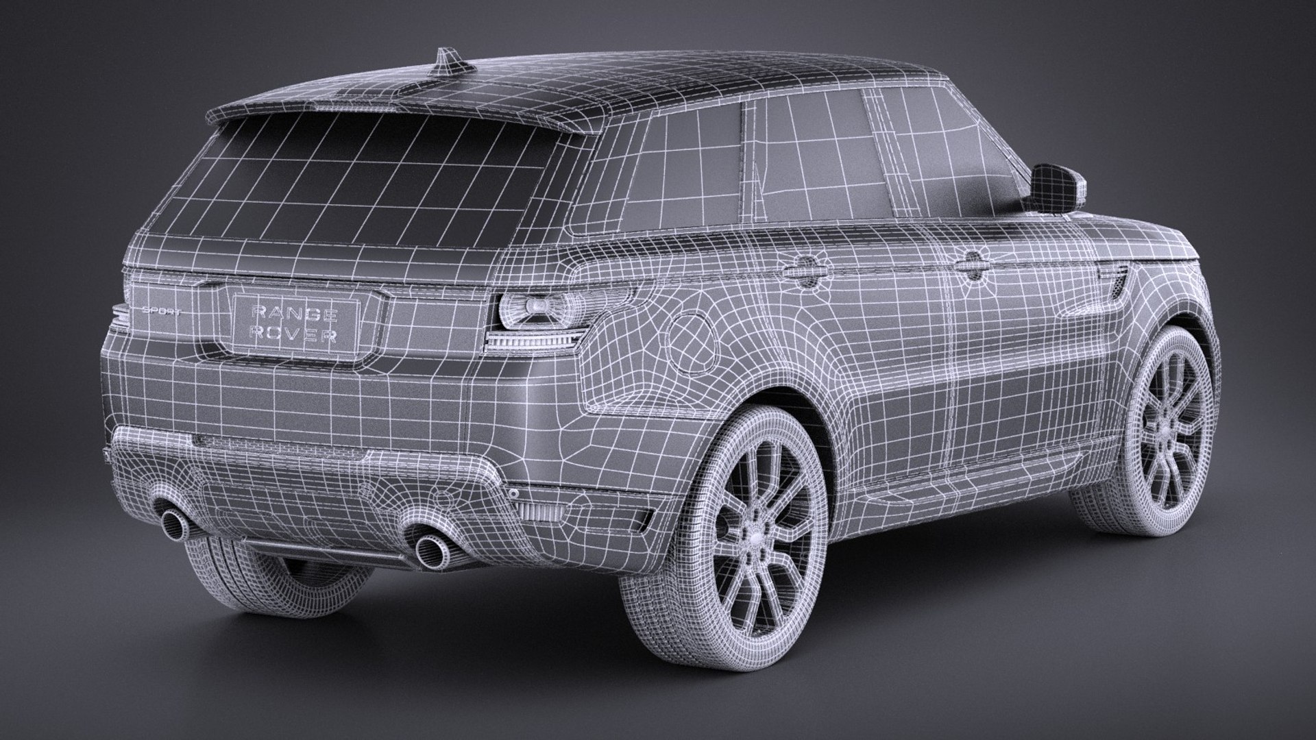Range Rover Sport 3ds