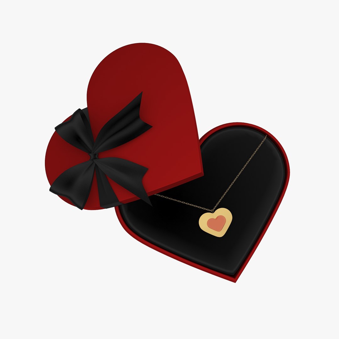3D valentines day gift box model - TurboSquid 2181057