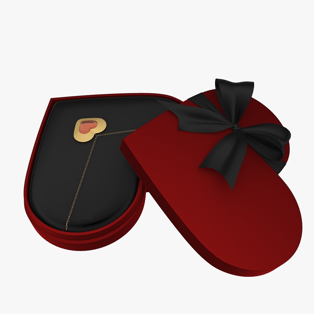 3D valentines day gift box model - TurboSquid 2181057