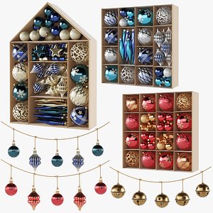 Christmas Ornament Set 05