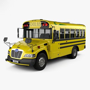 Blue Bird Bus 3D Models for Download | TurboSquid